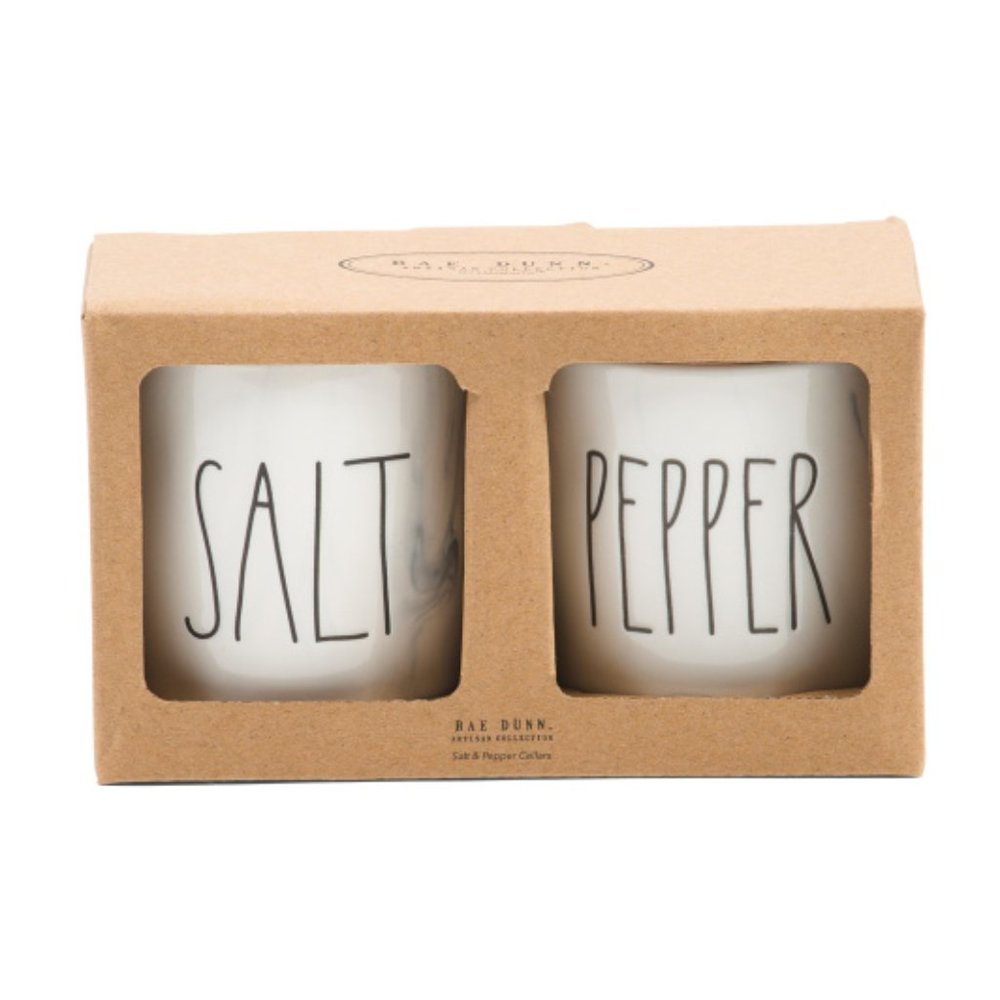 New Rae Dunn Salt & Pepper